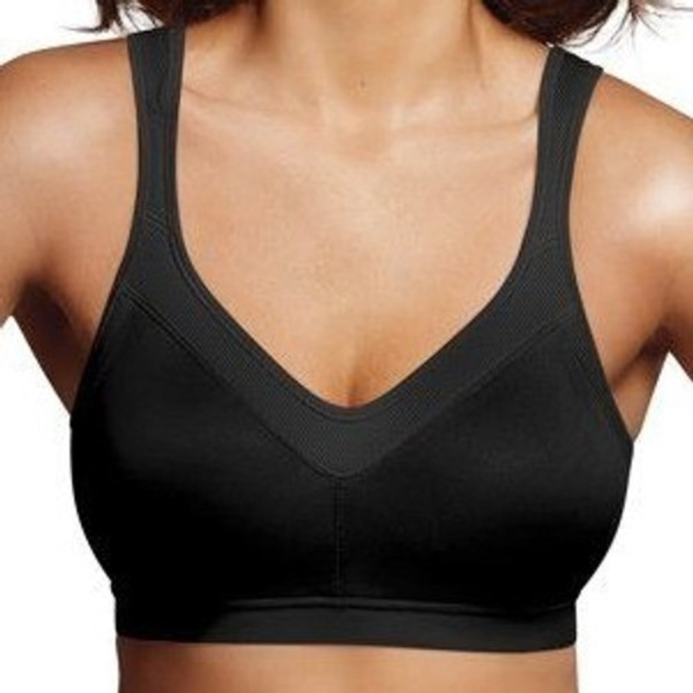 Playtex Womens 18 Hour Comfort Bra Black 40D Wirefree Breathable Feminine NWT